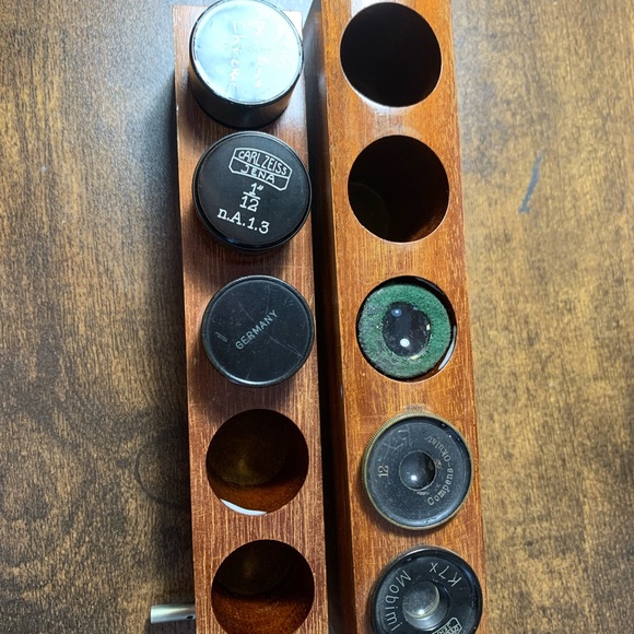 Early 1900's Compound Microscope With Box Key by R. Winkel, Göttingen, Nr. 95977 - Picture 10 of 10